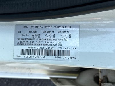 2014 Mazda Mazda6 i Touring