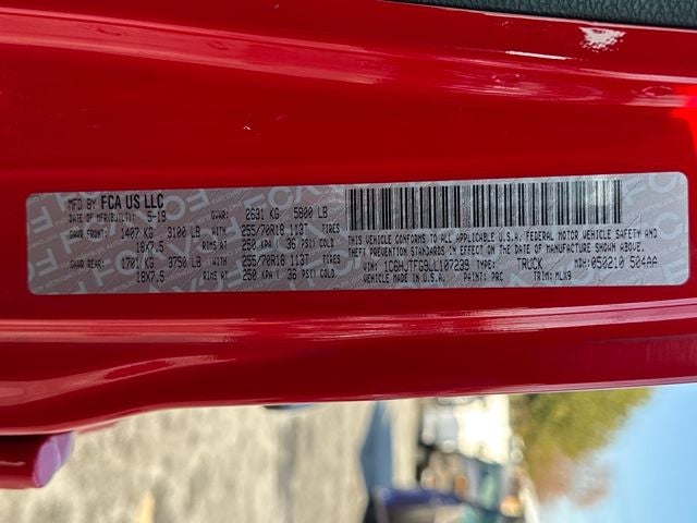 2020 Jeep Gladiator Overland