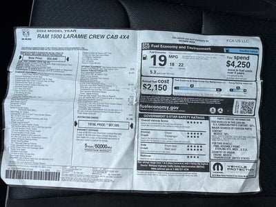2022 RAM 1500 Laramie