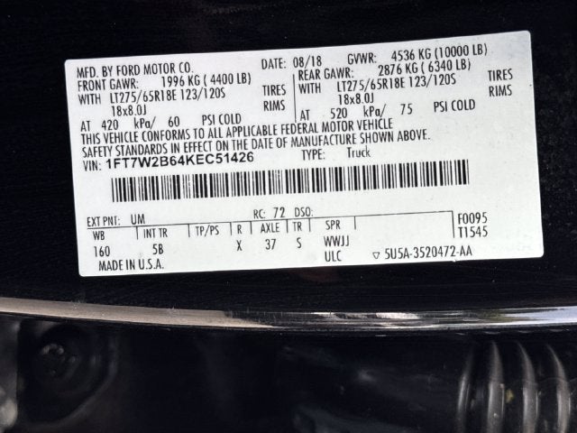 2019 Ford F-250SD Lariat