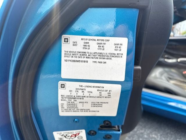 1998 Chevrolet Corvette Base