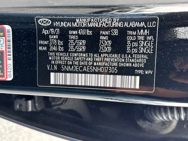 2022 Hyundai Tucson Limited