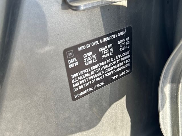 2018 Buick Regal TourX Preferred