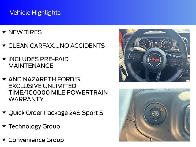 2018 Jeep Wrangler Unlimited Sport S