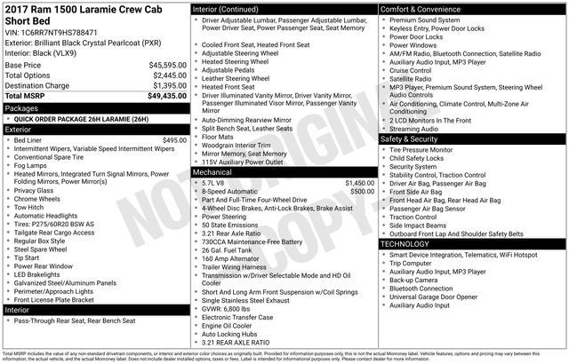 2017 RAM 1500 Laramie