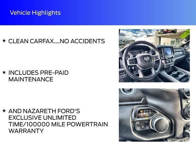 2019 RAM 1500 Big Horn/Lone Star