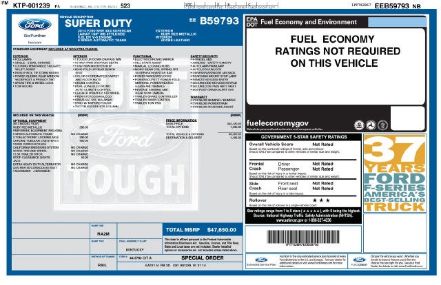2014 Ford F-250SD Lariat