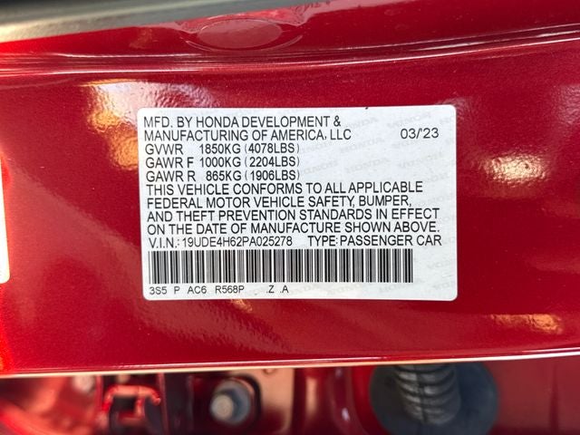 2023 Acura Integra A-Spec Tech Package