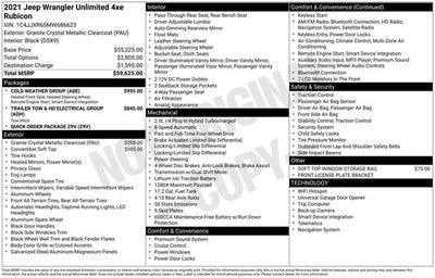 2021 Jeep Wrangler Unlimited Rubicon 4xe
