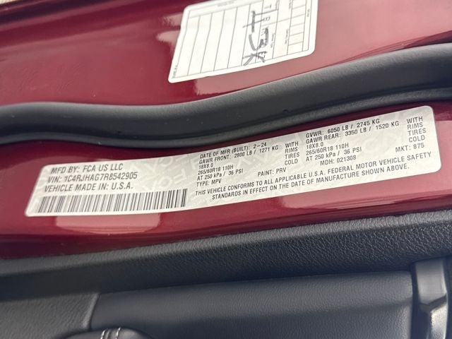 2024 Jeep Grand Cherokee Altitude X