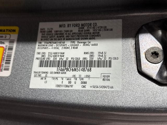 2021 Ford Mustang GT Premium