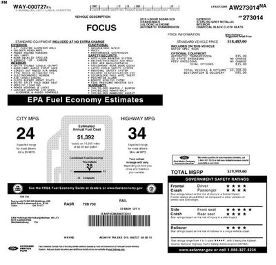 2010 Ford Focus SES