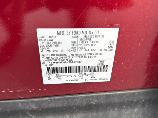 2019 Ford Explorer XLT
