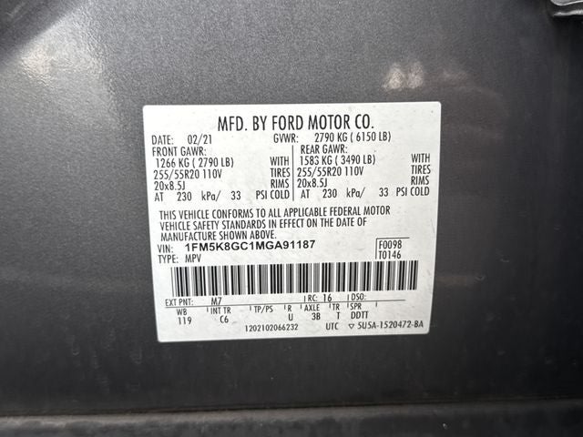 2021 Ford Explorer ST