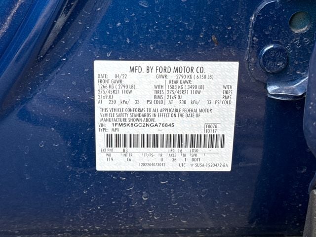 2022 Ford Explorer ST