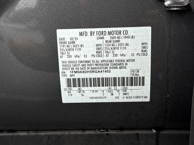 2024 Ford Explorer XLT