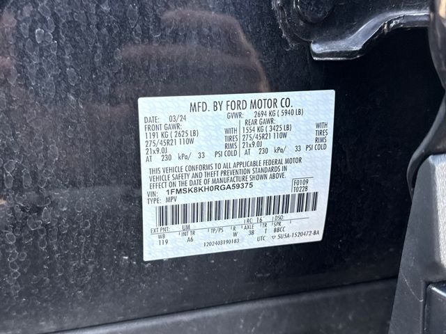 2024 Ford Explorer ST-Line