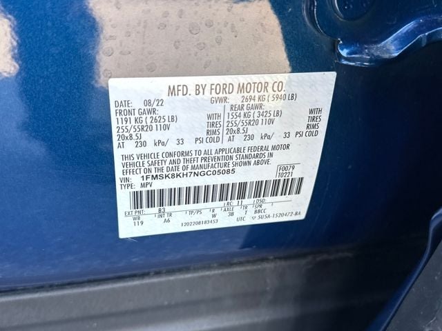 2022 Ford Explorer ST-Line