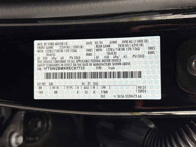 2024 Ford F-250SD Platinum