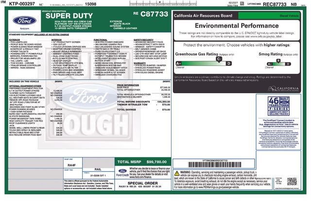 2024 Ford F-250SD Platinum