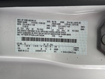 2020 Ford Ranger XLT