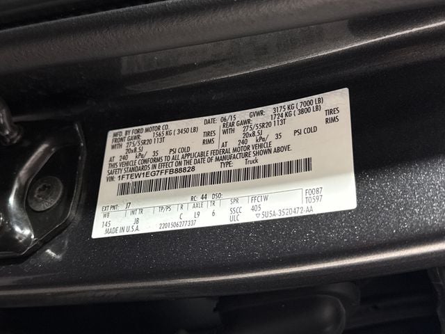 2015 Ford F-150 XLT