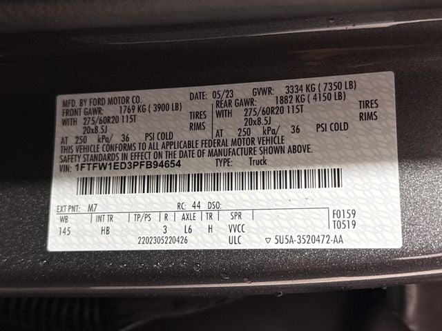 2023 Ford F-150 Lariat