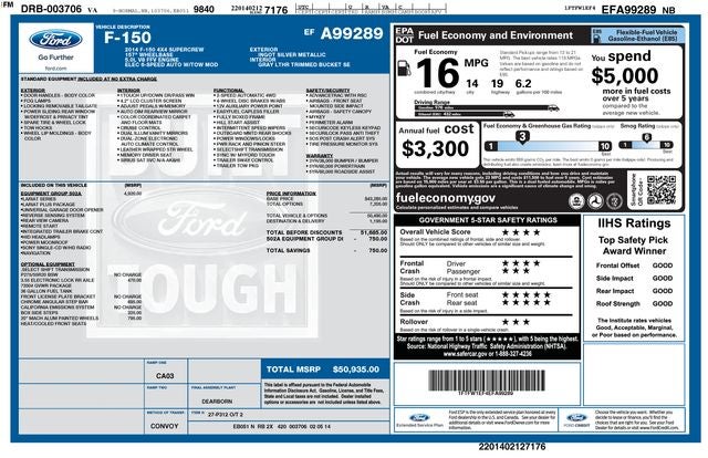 2014 Ford F-150 Lariat