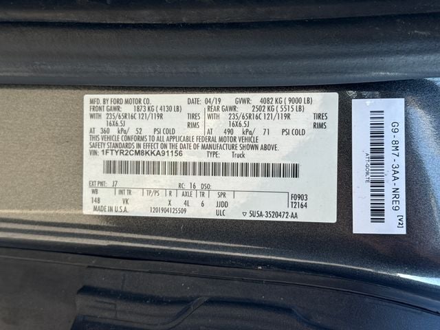 2019 Ford Transit-250 Base