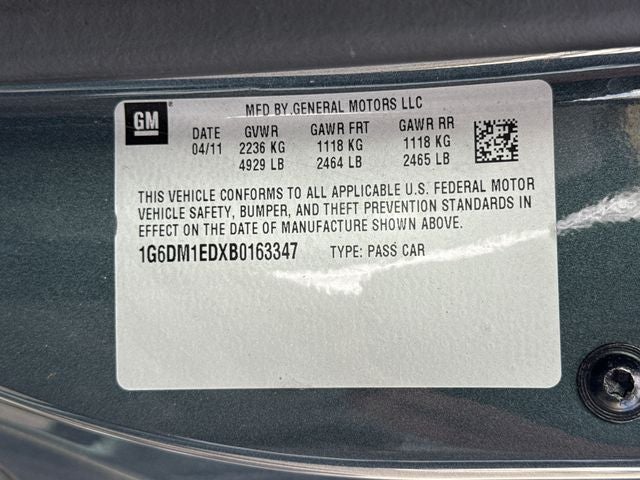 2011 Cadillac CTS Performance