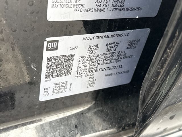 2022 Chevrolet Silverado 1500 RST