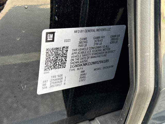 2021 Chevrolet Tahoe LT