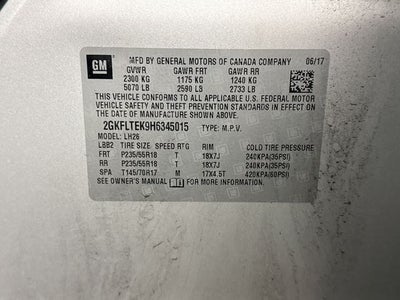 2017 GMC Terrain SLE-2