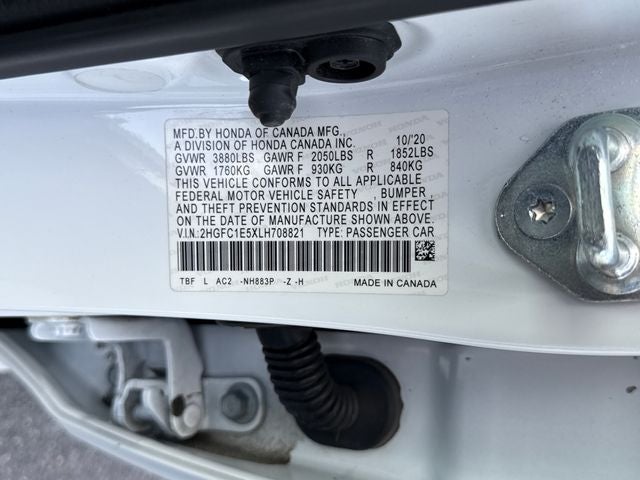 2020 Honda Civic Si