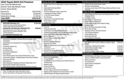 2024 Toyota RAV4 XLE Premium
