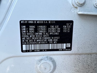 2018 Honda HR-V EX