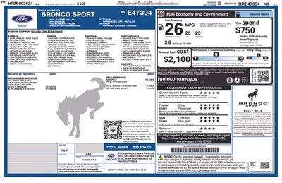 2024 Ford Bronco Sport Outer Banks
