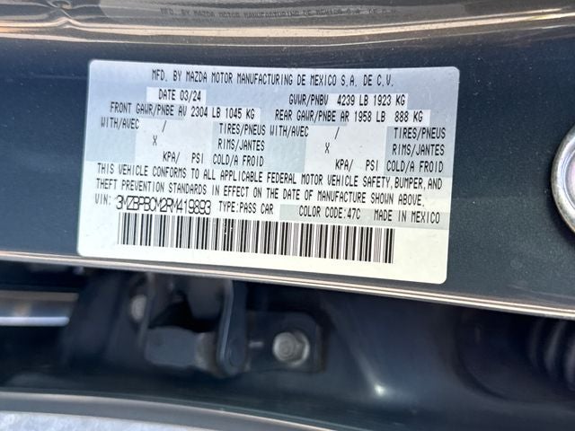 2024 Mazda Mazda3 2.5 S Carbon Edition