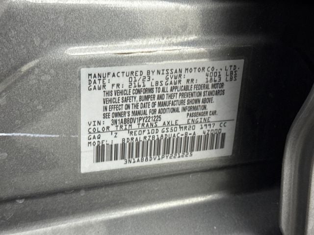 2023 Nissan Sentra SR