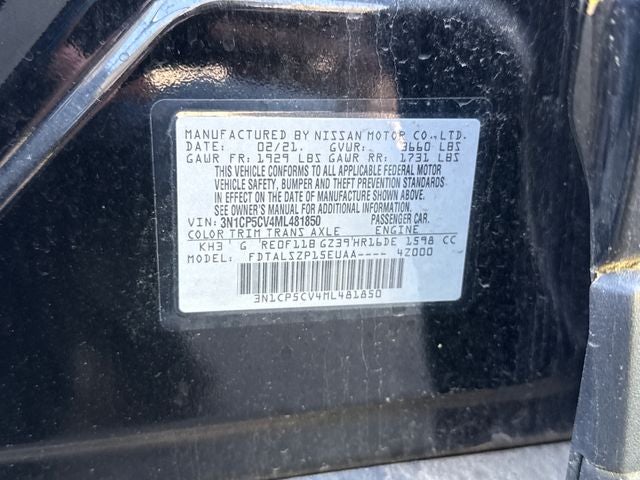 2021 Nissan Kicks SV