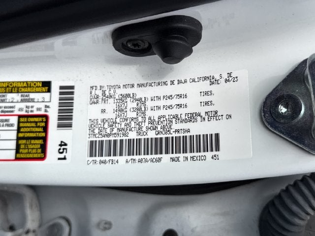 2023 Toyota Tacoma SR V6