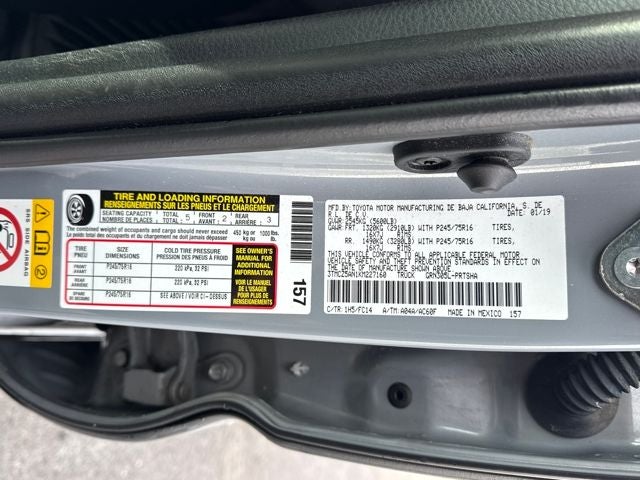 2019 Toyota Tacoma SR V6