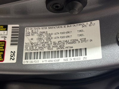 2017 Toyota Tacoma TRD Sport V6