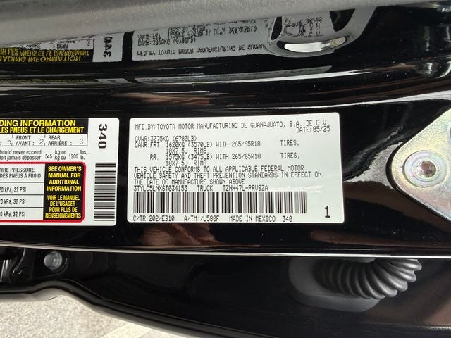 2025 Toyota Tacoma Hybrid Limited