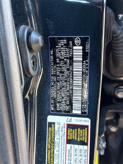 2015 Toyota Camry Hybrid SE