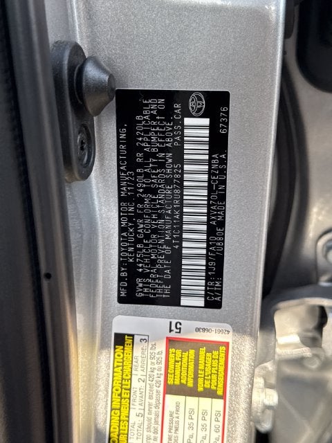 2024 Toyota Camry LE