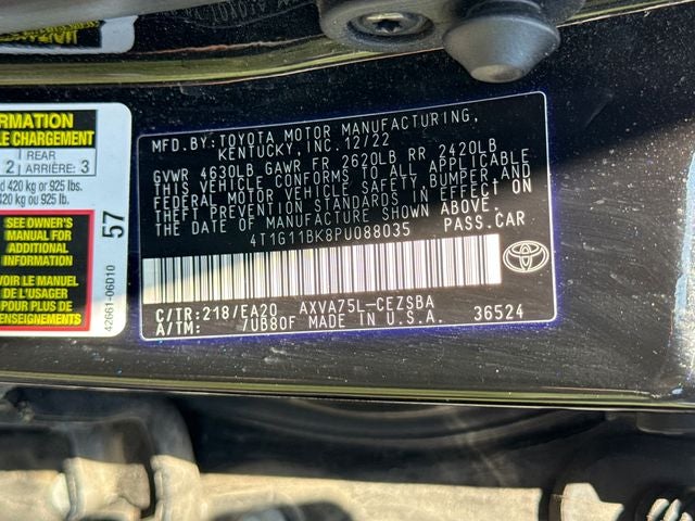 2023 Toyota AWD Camry SE
