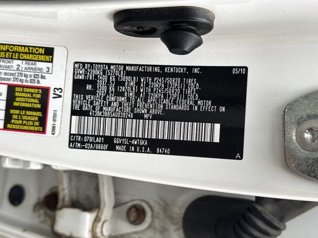 2010 Toyota Venza Base
