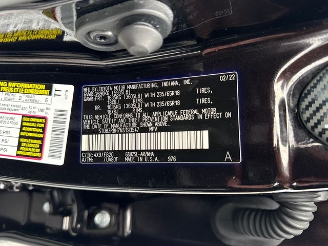 2022 Toyota Highlander LE