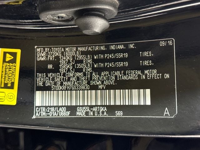 2016 Toyota Highlander Limited